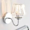 Dunelm Paloma Glass Wall Light