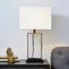Dunelm Maya Glass Table Lamp