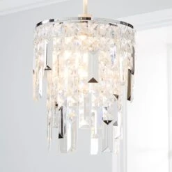 Dunelm Caressa Jewel Easy Fit Pendant