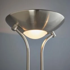 Vogue Lighting Vogue Rome Father And Child Floor Lamp Satin Nickel -Home Lighting 30671119 alt03