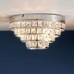 Vogue Lighting Vogue Motown 4 Light Flush Ceiling Fitting 8 Vogue Lighting Vogue Motown 4 Light Flush Ceiling Fitting -Home Lighting 30671151 alt02