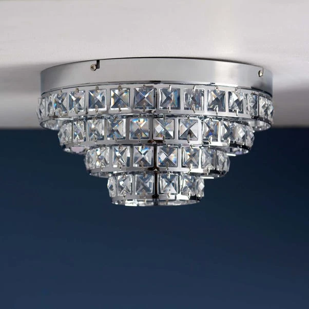 Vogue Lighting Vogue Motown 4 Light Flush Ceiling Fitting 4 Vogue Lighting Vogue Motown 4 Light Flush Ceiling Fitting - Image 4
