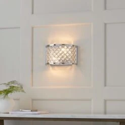 Vogue Lighting Vogue Hudson 2 Light Crystal Wall Light