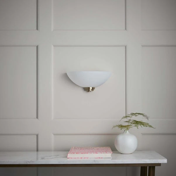 Vogue Lighting Vogue Welles 1 Light Frosted Glass Wall Light 2 Vogue Lighting Vogue Welles 1 Light Frosted Glass Wall Light - Image 2