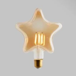 Status 4 Watt LED ES 28cm Star Shape Bulb