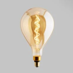 Status 6.5 Watt PS165 ES 28cm Dimmable Spiral Filament XL Bulb