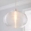 Dunelm Sabrina Glass Easy Fit Pendant