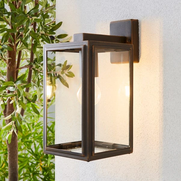 Dunelm London Bronze Industrial Outdoor Wall Light 1 Dunelm London Bronze Industrial Outdoor Wall Light