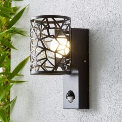 Dunelm Pandora Black Outdoor Wall Light