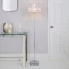 Dunelm Riah Jewel Ivory Floor Lamp