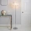 Dunelm Prism Chrome Floor Lamp