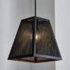 Dunelm Nala Pendant Ceiling Fitting Black