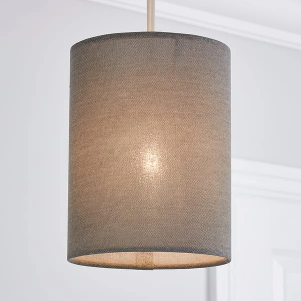 Dunelm Sara 20cm Cylinder Shade 1 Dunelm Sara 20cm Cylinder Shade