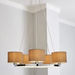 Dunelm Talinn Dual Lit Integrated LED Ceiling Fitting