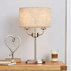 Dunelm Preston Oval Table Lamp