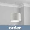 Dunelm Made To Order Cylinder Shade