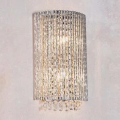 Vogue Lighting Vogue Galina Crystal Wall Light Chrome