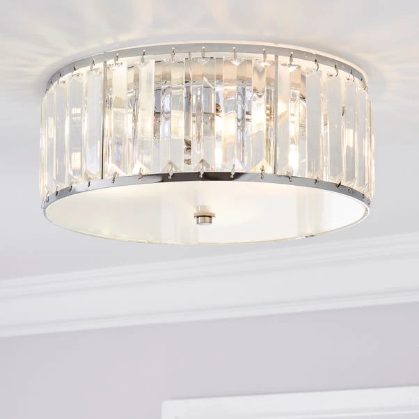 Dunelm Tropez Bathroom Flush Chandelier 1 Dunelm Tropez Bathroom Flush Chandelier