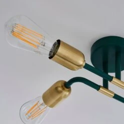 Dunelm Kacy Flush Ceiling Fitting -Home Lighting 30713609 alt02