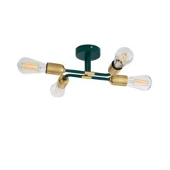 Dunelm Kacy Flush Ceiling Fitting -Home Lighting 30713609 alt04
