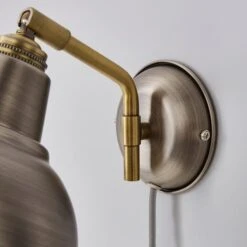 Dunelm Bradwell Easyfit Plug-in Wall Light -Home Lighting 30713615 alt03