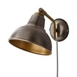 Dunelm Bradwell Easyfit Plug-in Wall Light -Home Lighting 30713615 alt04