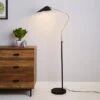 Dunelm Savona Floor Lamp Black