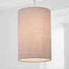 Dunelm Mariah Faux Silk 15cm Cylinder Lamp Shade