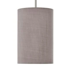 Dunelm Mariah Faux Silk 15cm Cylinder Lamp Shade -Home Lighting 30713667 alt05