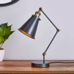 Dunelm Logan Task Table Lamp