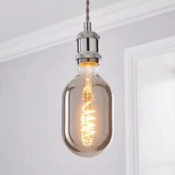 Status Haines Oval Filament Bulb Chrome