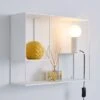 Dunelm Bradford Shelf Wall Light With Magnetic Bulb Holder