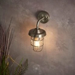 Dunelm Barker Industrial Outdoor Wall Light -Home Lighting 30730310 alt04