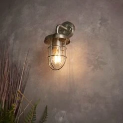 Dunelm Barker Industrial Outdoor Wall Light -Home Lighting 30730310 alt05