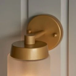Dunelm Ellison Gold Effect Outdoor Wall Light -Home Lighting 30730429 alt04