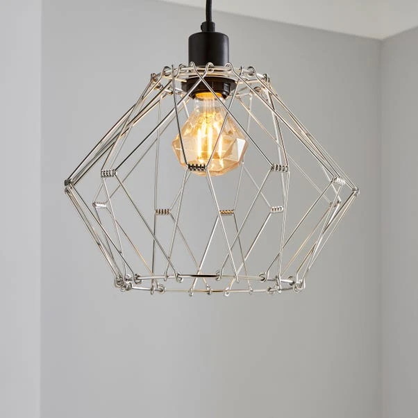 Dunelm Frances Easy Fit Pendant Shade 1 Dunelm Frances Easy Fit Pendant Shade