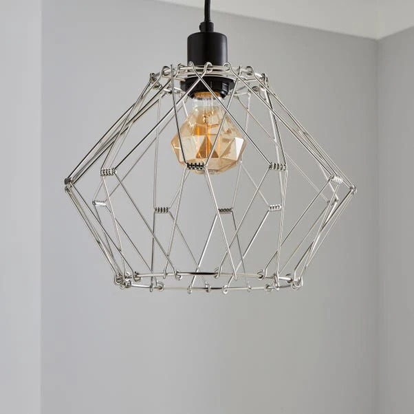 Dunelm Frances Easy Fit Pendant Shade 2 Dunelm Frances Easy Fit Pendant Shade - Image 2