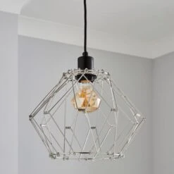 Dunelm Frances Easy Fit Pendant Shade 9 Dunelm Frances Easy Fit Pendant Shade -Home Lighting 30730440 alt03