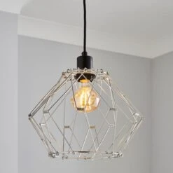 Dunelm Frances Easy Fit Pendant Shade 10 Dunelm Frances Easy Fit Pendant Shade -Home Lighting 30730440 alt04