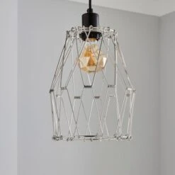 Dunelm Frances Easy Fit Pendant Shade 11 Dunelm Frances Easy Fit Pendant Shade -Home Lighting 30730440 alt05