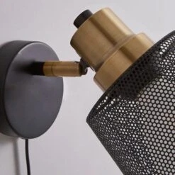 Dunelm Idris Industrial Easy Fit Wall Light -Home Lighting 30730462 alt02