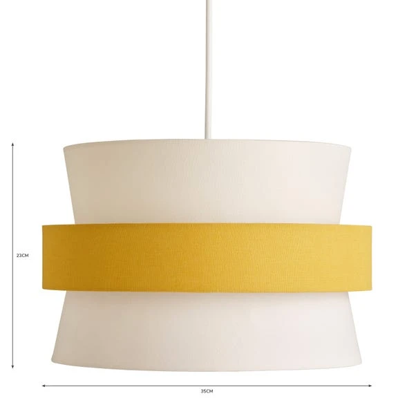 Dunelm Joey 3 Tier Easy Fit Pendant Shade 5 Dunelm Joey 3 Tier Easy Fit Pendant Shade - Image 5