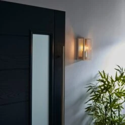 Dunelm London Gold Industrial Outdoor Wall Light -Home Lighting 30730481 alt03