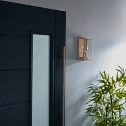 Dunelm London Gold Industrial Outdoor Wall Light -Home Lighting 30730481 alt05