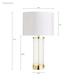 Dunelm Tuscany Table Lamp -Home Lighting 30730517 alt07