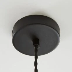 Dunelm Voyager Smoked Glass Ceiling Fitting -Home Lighting 30730518 alt03