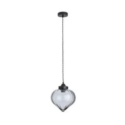 Dunelm Voyager Smoked Glass Ceiling Fitting -Home Lighting 30730518 alt05