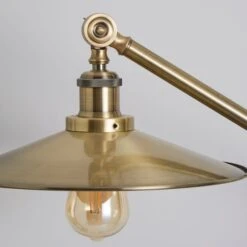 Churchgate Langton Antique Brass Floor Lamp 8 Churchgate Langton Antique Brass Floor Lamp -Home Lighting 30730531 alt02