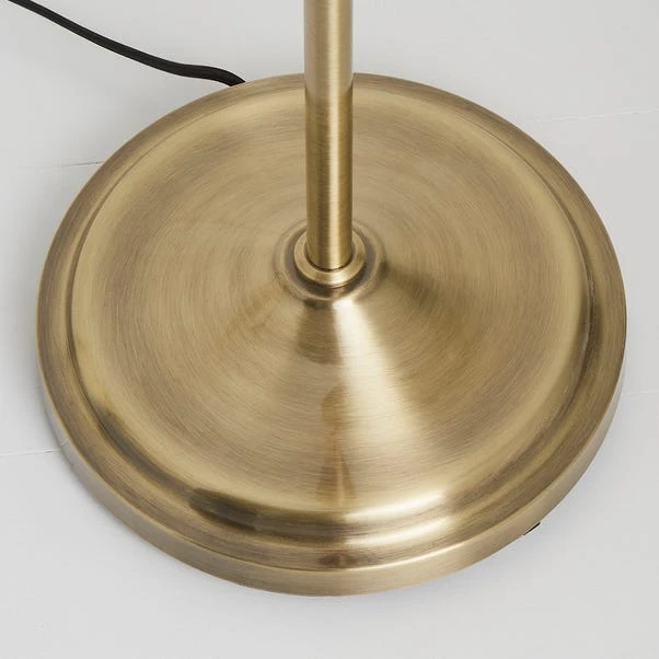 Churchgate Langton Antique Brass Floor Lamp 4 Churchgate Langton Antique Brass Floor Lamp - Image 4