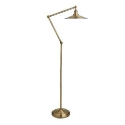 Churchgate Langton Antique Brass Floor Lamp 10 Churchgate Langton Antique Brass Floor Lamp -Home Lighting 30730531 alt05